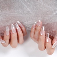 Nail Pearl Powder Ice Aurora Galvanoplastie Fairy Glitter White Pearl Pigment Nail Quicksand Aurora Mirror Powder