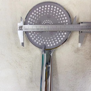 Cabezal de ducha de gran área, redondo de 12 cm, 5 modos ajustables, ducha de mano con función de lluvia y masaje para baño - Product Image 4