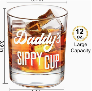 Hochwertiges Individuelles UV-Bedrucktes Whiskyglas Wiederverwendbares Trinkglas Personalisiertes Werbegeschenk für Ihn für Sie - Product Image 3