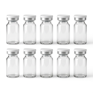 Distinct Color Series Flip Off Tearable Caps with Silver Aluminum Base for Peptide Laboratory Glass Xilin Vial Sealing Use - Product Image 3