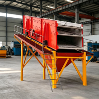 Crible vibrant linéaire série YK en acier inoxydable 304, machine de criblage de pierres et de sable pour l'exploitation minière, moteur (220V/380V) pour le calcaire