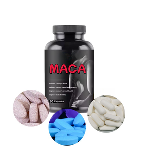 OEM/ODM Maca แคปซูลอาหารเสริมสีดำสำหรับ <span class=keywords><strong>sexmax</strong></span> Energy Boost สารสกัดจากราก Maca เพื่อสุขภาพธรรมชาติสำหรับผู้ชายและผู้หญิง - Product Image 1