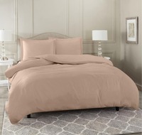 Parure de draps de luxe imprimée pour lit double, 125 GSM, taille King, douce, lisse, de qualité supérieure, écologique, durable, pour chambre à coucher