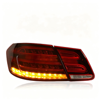 Nouvelles feux arrière LED de luxe avec lentille transparente pour Mercedes Classe E W212 2009-2013, feux de circulation/clignotants/feux de freinage, garantie 1 an