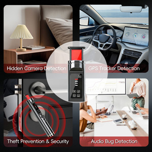 Detector de Cámara Infrarroja T015, Escáner de Señales Inalámbricas Portátil, Dispositivo Antiespía, Seguridad para Hoteles - Product Image 4