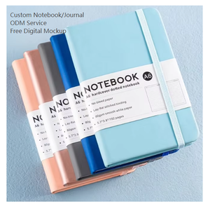 Nhiệm vụ hàng ngày & kế hoạch sáng tạo chấm lưới kế hoạch tối giản A5 kích thước in bìa làm bằng PP yên khâu RÀNG BUỘC - Product Image 1