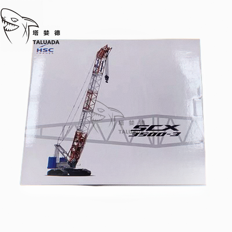 TALUADA HITACHI Alloy 1:50 Scale SCX1200-3 Crane Model Toy