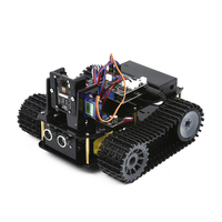 Robot de codage ACEBOTT ESP32 avec évitement d'obstacles et kit de voiture intelligente tout-terrain télécommandée pour Arduino