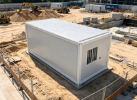 Finestra di Sicurezza Prefabbricata per Casa in Pannelli Sandwich, per Uffici, Cantieri, Dormitori, Magazzini - Design Portatile e Smontabile
