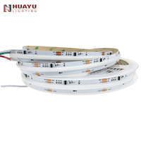 Tira de LED RGB COB direccionable por píxeles, 720 LED, placa de cobre galvanizado para iluminación dinámica de paisajes comerciales