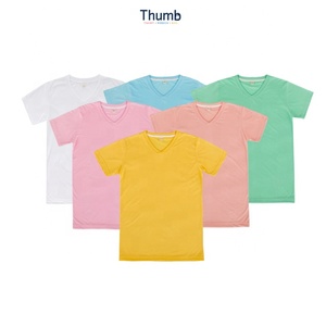 เสื้อยืดโพลีเอสเตอร์ ผลิตในประเทศไทย สำหรับงานพิมพ์แบบซับลิเมชั่น โพลีเอสเตอร์/คอตตอน สไตล์ลำลอง โพลีเอสเตอร์ 100% ลายพิมพ์  ย้อมสีพื้น - Product Image 3