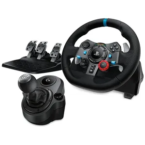 100% Original G920 Joystick + Shifter Bundle, Volante de Acero Inoxidable con Botones Táctiles y Soporte para Teléfono Logitech - Product Image 4