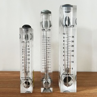 Débitmètre d'eau, tube en verre, rotamètre, débitmètre d'air, tube en verre, débitmètre de tuyau, rotamètre
