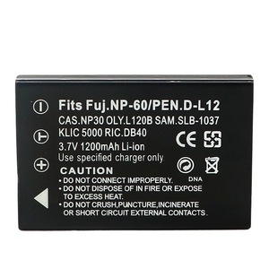 FNP-60 1200mAh FNP60 Battery for Fujifilm Pentax D-L12 NP-30 CE RoHS Certified Wholesale Bulk Tier 1 Quality - Product Image 1