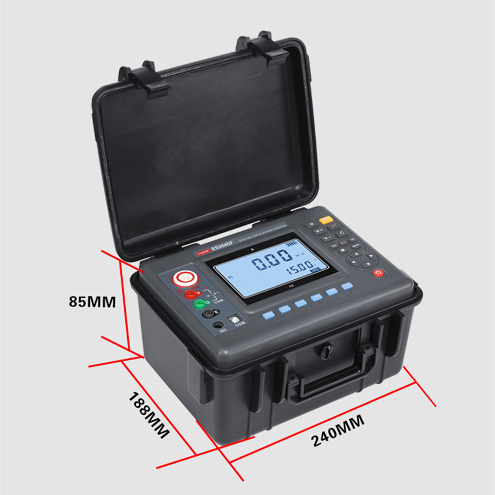 FUZRR ES3045 Digital insulation resistance meter megohmmeter 5kV megger