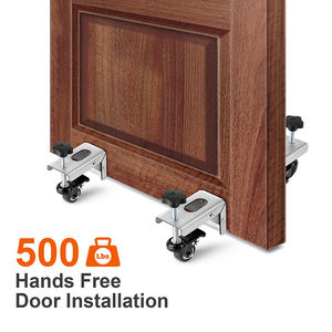 Herramienta de instalación JH-Mech para puertas Diseño considerable Maximizar la eficiencia 2 piezas Carro de instalación de puertas resistentes - Product Image 3