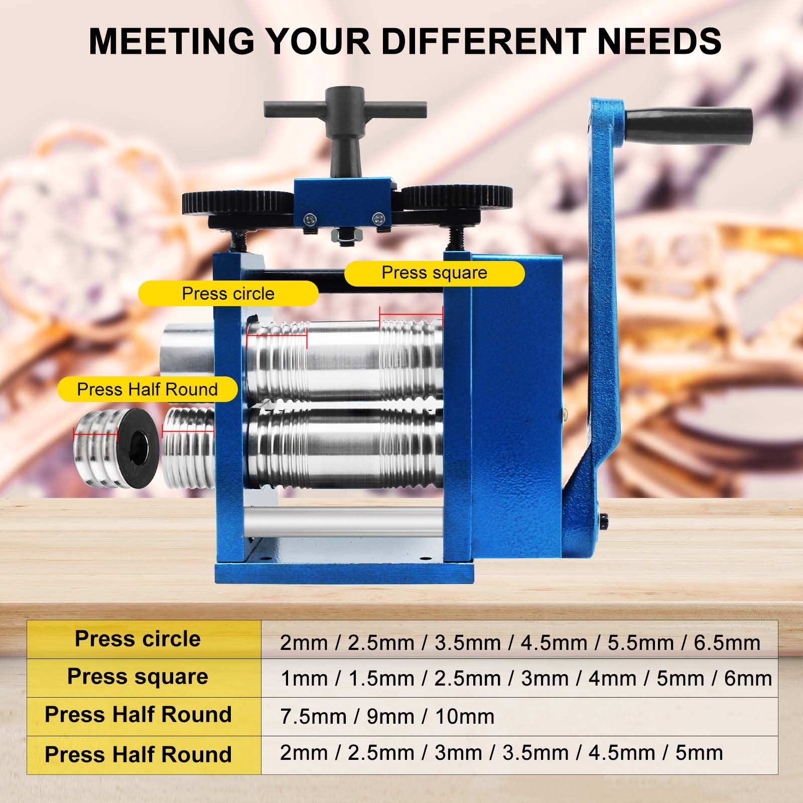 jewelry rolling mill machine
