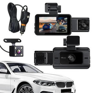 Nuova Dashcam con Schermo IPS da 3 Pollici e Telecamere Auto Anteriore e Posteriore Grandangolari a 360 Gradi con Obiettivo 3.0 a Sinistra per Visione Notturna - Product Image 6