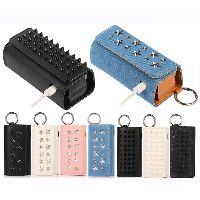 Minibook Leather Protective Case for IQOS ILUMA One Signature, Anti-Drop Protective Cover in Stock