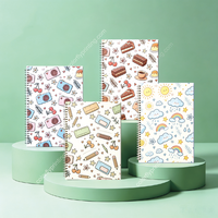 Carnet A4 à spirale avec logo personnalisé, 100 feuilles de papier premium, vente en gros directe usine