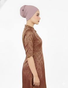 Fornitore Malese Harga Kilang Inner Cap9 Anak Tudung <span class=keywords><strong>Tak</strong></span> Sakit Telinga Bertali Beropol Muat S-XL Reliable Supply Partner - Product Image 4