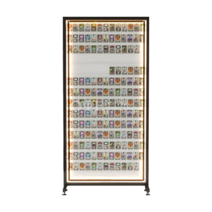 <span class=keywords><strong>Vitrine</strong></span> de présentation de cartes de sport verrouillable, personnalisée, en acrylique, pour cartes de baseball classées, présentoir de cartes à collectionner - Product Image 2