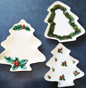 <span class=keywords><strong>Assiette</strong></span> de Noël vintage - <span class=keywords><strong>Lot</strong></span> de 3 - Baies de houx - <span class=keywords><strong>Assiette</strong></span> de Noël en céramique avec motif de houx et de sapin - <span class=keywords><strong>Assiette</strong></span> de dîner - Product Image 4