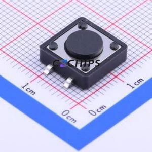 K2-1103SP-A4SW-04 Tactile Switch SMD Switch Single Pole Single Throw Round Button 2.5N Vertical Mount - Product Image 1