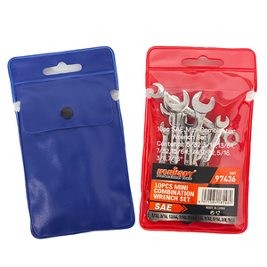 Ensemble de 20 <span class=keywords><strong>mini</strong></span>-clés, clés combinées métriques et SAE fines avec extrémité en boîte et extrémité ouverte, jeu de clés à douille en acier au carbone - Product Image 5