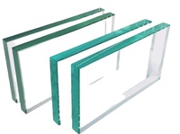 Meilleur prix pour verre laminé découpé sur mesure pour cloisons de centres commerciaux, décoration murale d'ascenseurs, résistant à la pression et anti-rayures