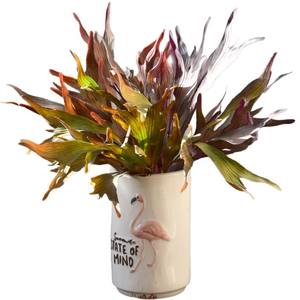 Foglie Decorative in Plastica all'Ingrosso, Simulazione di <span class=keywords><strong>Corna</strong></span> di Cervo per Decorazioni Domestiche, Ornamenti per Matrimoni, Verde per Interni - Product Image 5