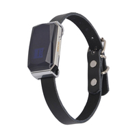 Collier GPS pour animaux de compagnie YHpet avec suivi en temps réel, navigation GPS, GSM, WiFi, communication bidirectionnelle SOS