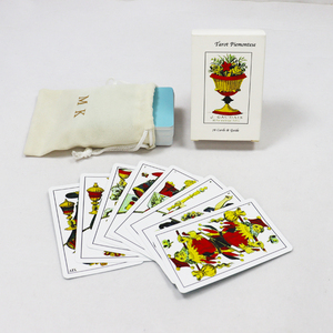 Jeu de cartes oracle personnalisé personnalisé au design original, jeu de tarot pour filles de petite taille, divination avec pochette en tissu - Product Image 6