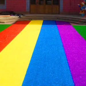 LFL 인공 잔디 야외 멀티 컬러 장식 잔디 긴 서비스 수명 고밀도 잔디 카펫 인공 야외 - Product Image 6