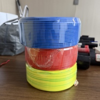 Kabel Inti Tunggal Berisolasi PVC dengan Pelindung, Konduktor Aluminium BLVP 450/750V untuk Pengkabelan Instrumen