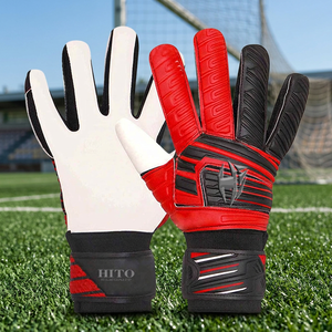 Gants de gardien de but professionnels, nouveaux gants de football en latex 4 mm, protection des doigts, respirants, gants de gardien de but de football - Product Image 4