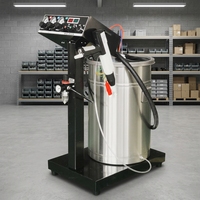Machine de pulvérisation électrostatique multi-usages XINTU WX-958, cabine de peinture, équipement de peinture en poudre plastique, 110V/220V