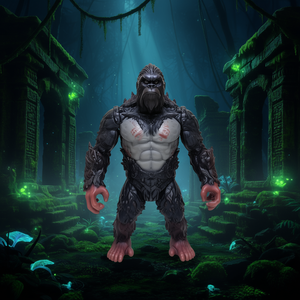 คิงคอง มีเดียม วาจรา ฟิกเกอร์แอคชั่นขนาด 1/6 ของเล่นสะสมพลาสติก โมเดลแฟนตาซีไซไฟ สำหรับทุกเพศ 14 ปีขึ้นไป - Product Image 2