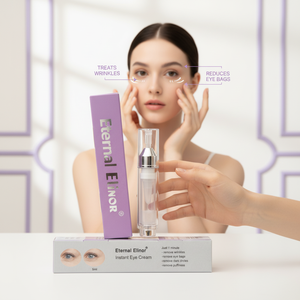 Crema de Ojos Vegana Antienvejecimiento de Venta al por Mayor, Efecto Instantáneo, Sin Efectos Secundarios, Marca Eternalelinor, Nueva, Etiqueta Privada - Product Image 4