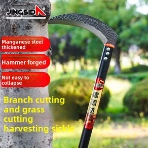 Guadaña <span class=keywords><strong>Profesional</strong></span> de Acero al Manganeso, Diseño de Doble Uso, Totalmente de Acero, para Agricultura, Corte de Césped y Trabajos Agrícolas - Product Image 2