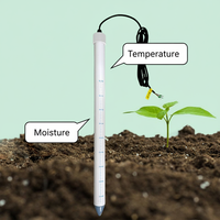 Capteur de sol multicouche haute précision pour l'agriculture, sortie RS485, température, humidité, EC