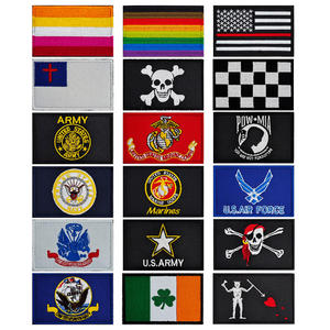 ตราสัญลักษณ์ยุทธวิธีนาวิกโยธินสหรัฐฯ แบบปัก พร้อมแถบตีนตุ๊กแก - Product Image 6