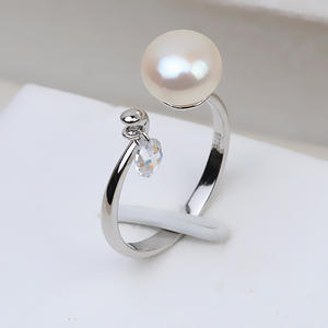 Aretes de Plata S925 con Perlas DIY, Accesorios para Mujer, Aretes Huecos de Doble Uso 2949 - Product Image 2