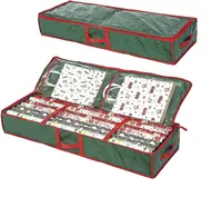 Conteneur de rangement pour cadeaux, boîte de stockage hermétique, pouvant contenir jusqu'à 20 rouleaux, organisateur d'emballages cadeaux