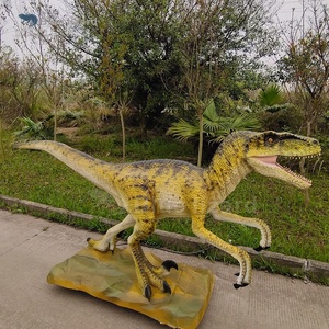 Modelo de Velociraptor Animatrónico de Tamaño Real, Estatua de Dinosaurio de Simulación Realista, Raptor Mecánico para Parque de Dinosaurios - Product Image 6