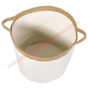 Cesta de Almacenamiento Moderna de Yute, Ecológica, Multifuncional, Decoración del Hogar Sostenible, Regalo - Product Image 4