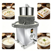 Moulin à pierre motorisé commercial pour le marché du tofu européen, capacité de 200 kg, machine à tofu de type 30, facile à utiliser, garantie 1 an, taux de croissance de 12,55 %.
