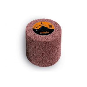 BETA - 114150106 Solapas no tejidas con fibras sintéticas de corindón para máquinas satinizadoras Ø 100x100mm (multi-pack) ABRASIVOS - Product Image 1