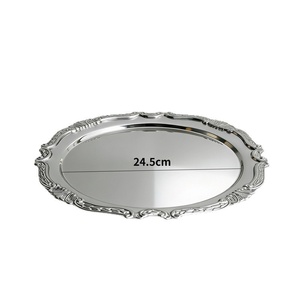 Vassoio in Acciaio Inox 304 per Torte e Dessert, <span class=keywords><strong>Porta</strong></span> Tazze da Tè e Vassoio Portaoggetti di Lusso - Product Image 5