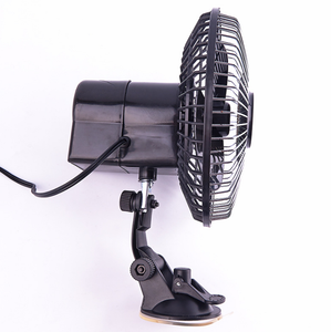 Ventilador de Coche Mini de Plástico de Alta Calidad de 6 Pulgadas, 12V/24V, Ventilador de Refrigeración de Aire Portátil para Automóvil con Bajo Nivel de Ruido y Montaje con Tornillos - Product Image 3